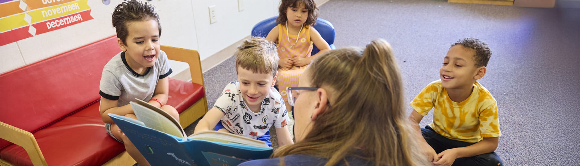 teacher and students