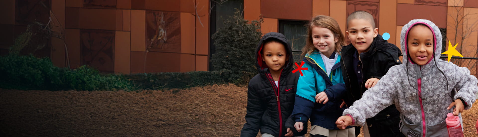 kids playing outside