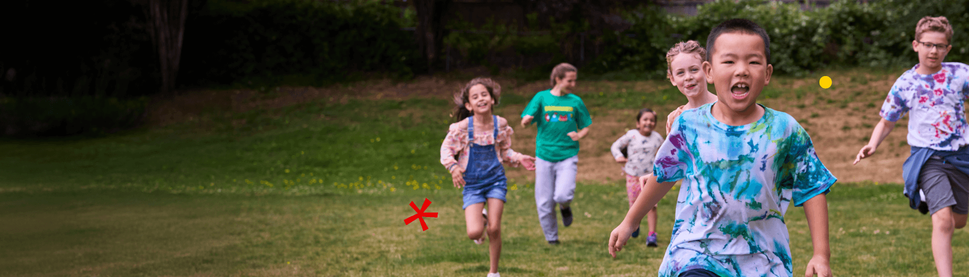 kids playing outside