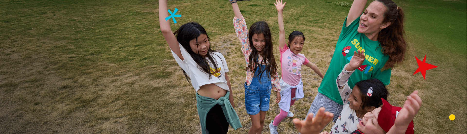 kids playing outside