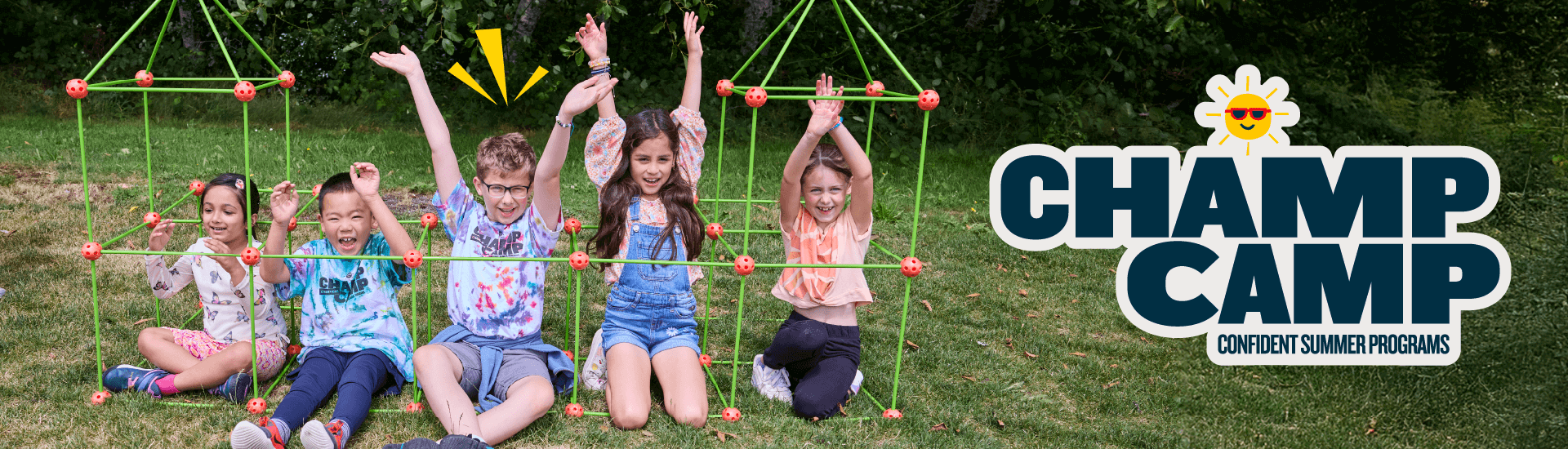 Kids playing at Champ Camp