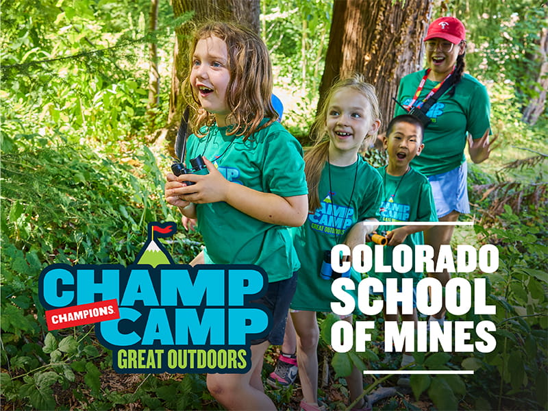 Champ Camp Great Outdoors at Colorado School of Mines