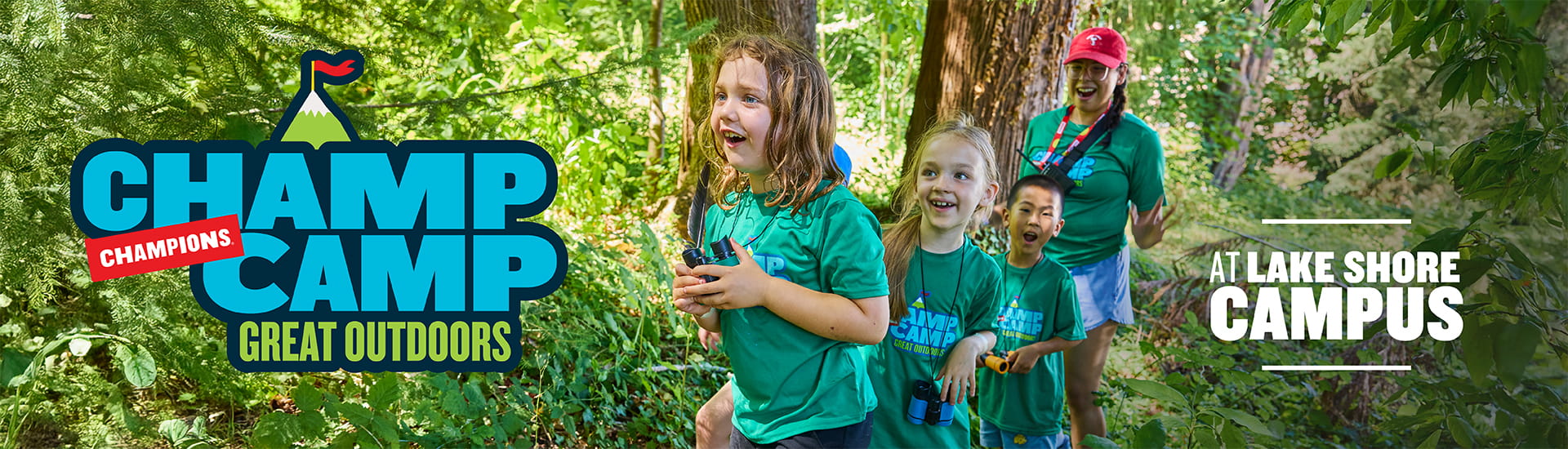 Champ Camp Great Outdoors at Lake Shore Campus