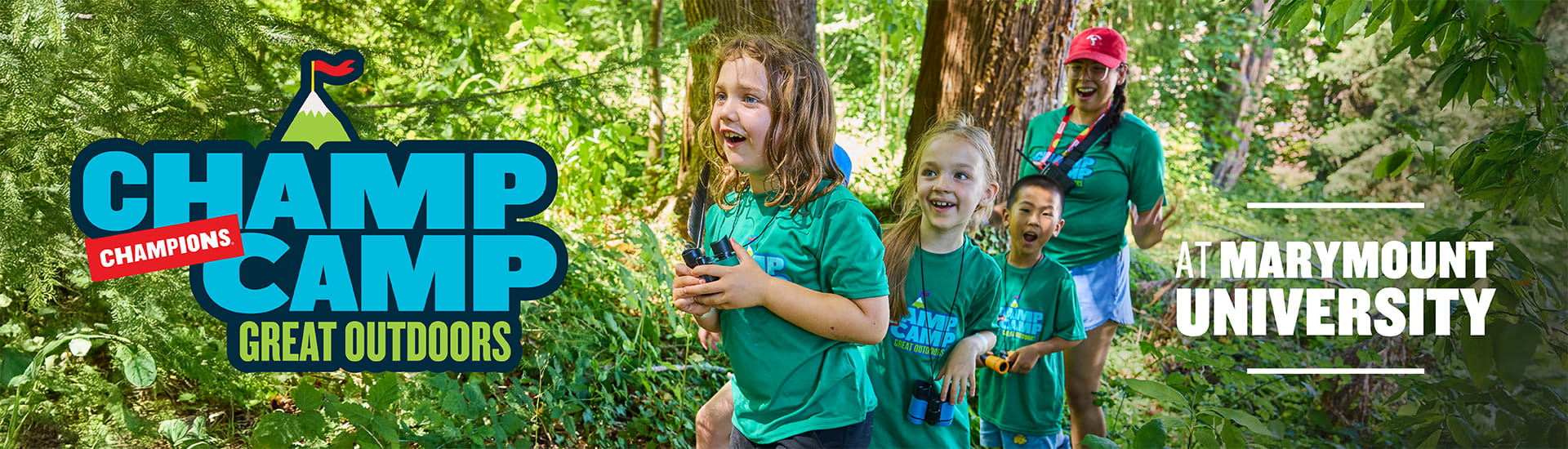 Champ Camp Great Outdoors at Marymount University