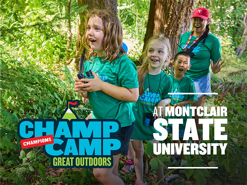 Champ Camp Great Outdoors at Montclair State University