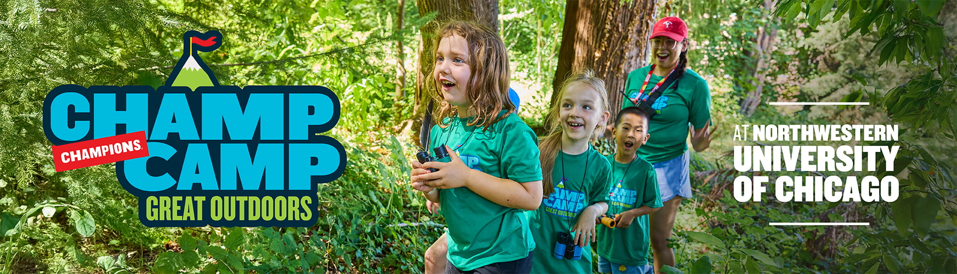 Champ Camp Great Outdoors at Northwestern University of Chicago