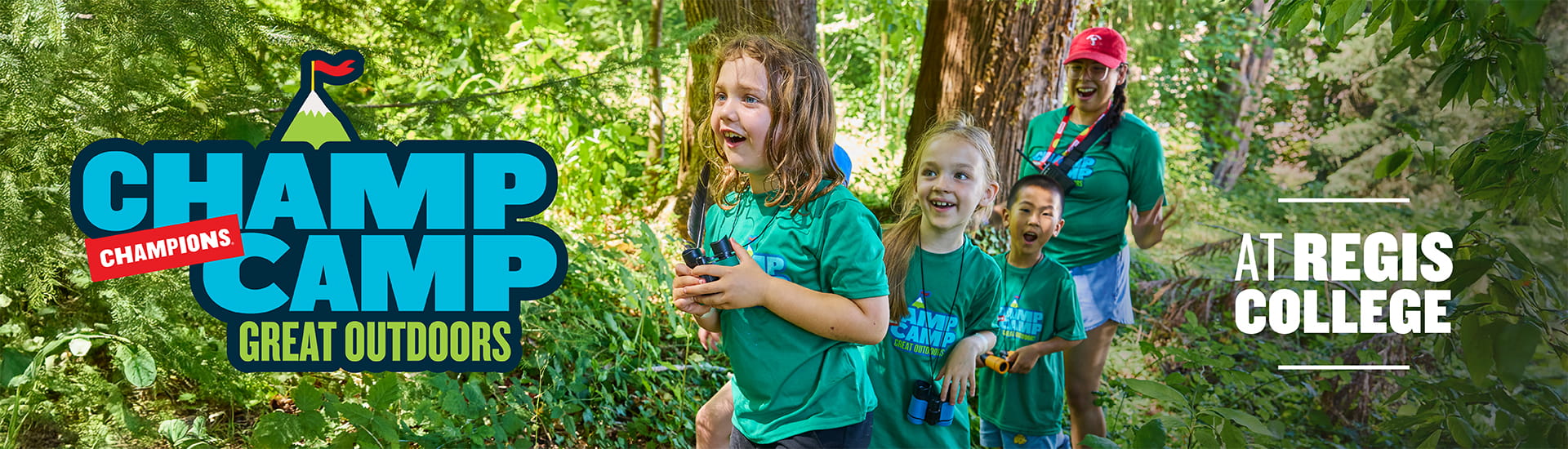 Champ Camp Great Outdoors at Regis College