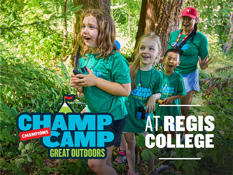 Champ Camp Great Outdoors at Regis College
