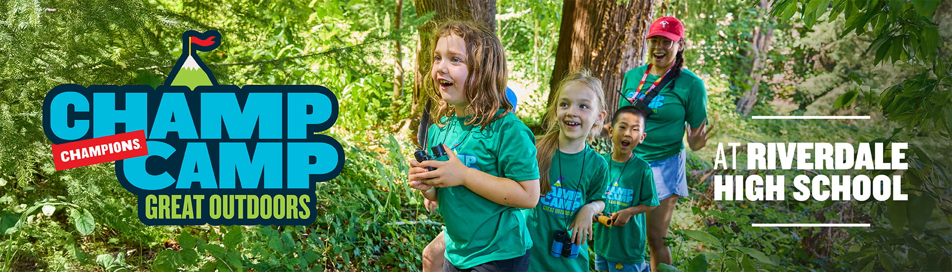 Champ Camp Great Outdoors at Riverdale High School