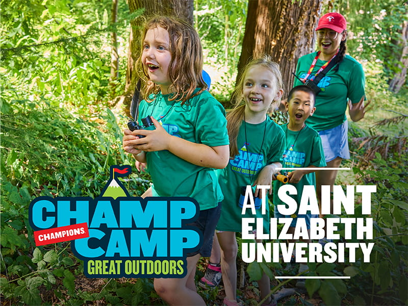 Champ Camp Great Outdoors at Saint Elizabeth University