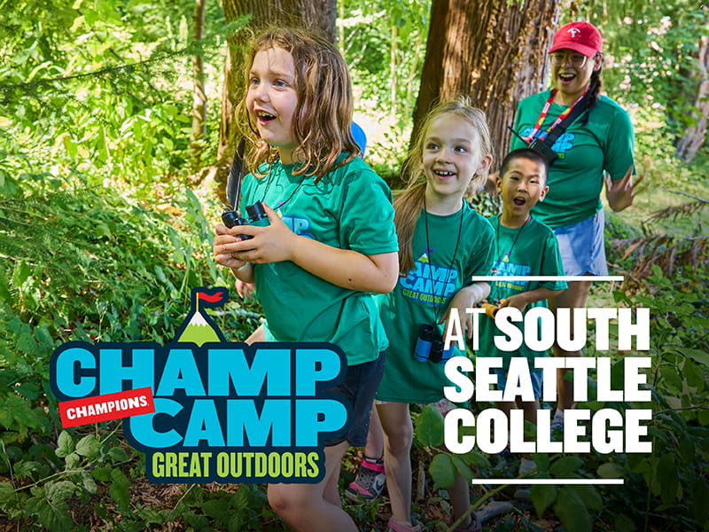 Champ Camp Great Outdoors at South Seattle College
