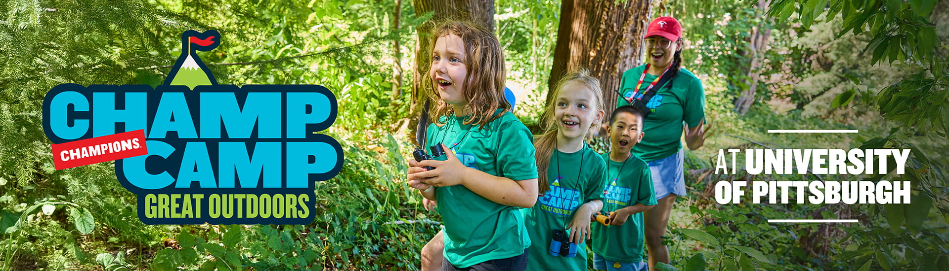 Champ Camp Great Outdoors at University of Pittsburgh