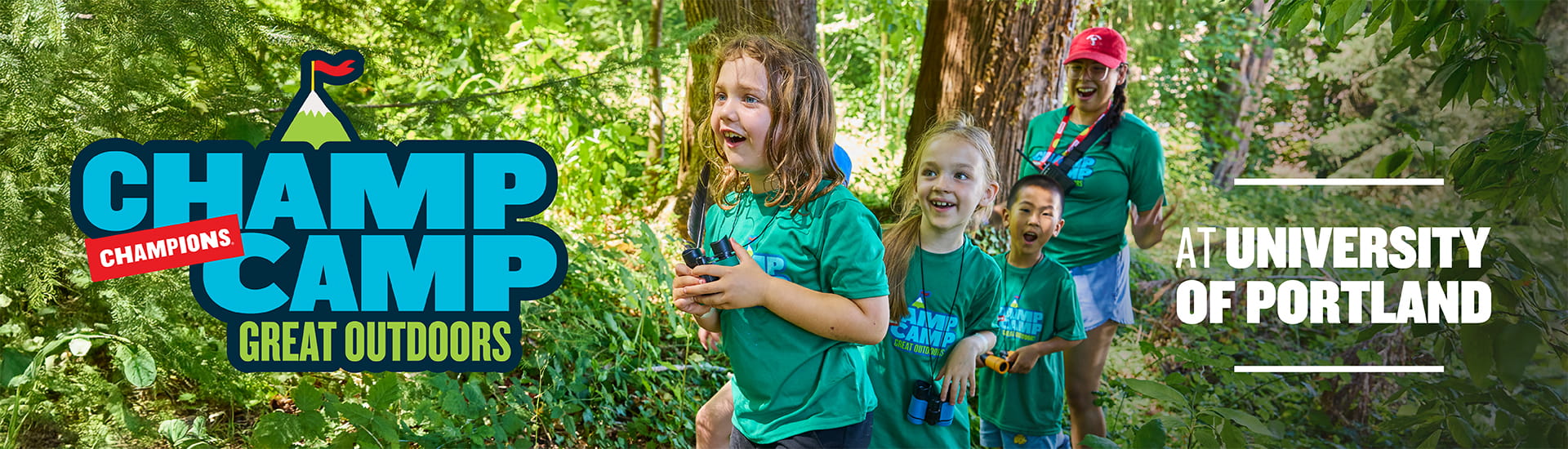 Champ Camp Great Outdoors at University of Portland