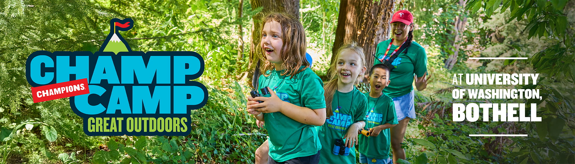 Champ Camp Great Outdoors at University of Washington Bothell