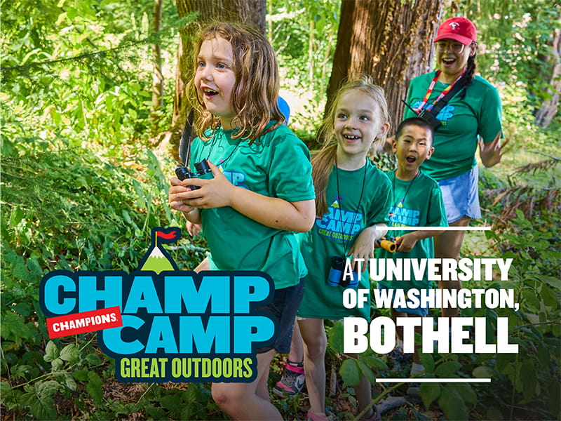 Champ Camp Great Outdoors at University of Washington Bothell