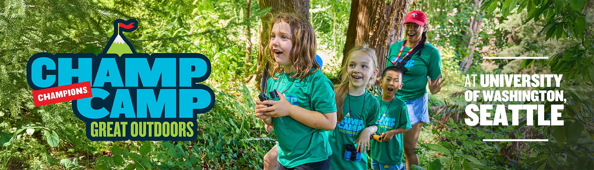 Champ Camp Great Outdoors at University of Washington Seattle