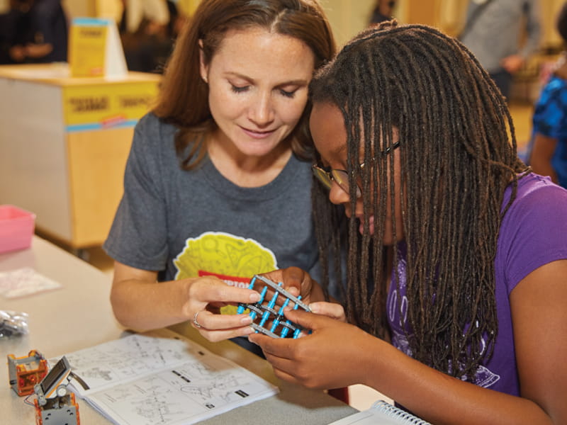 students at champions