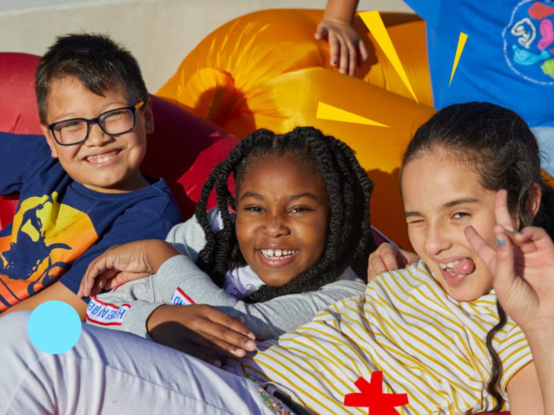 kids playing outside